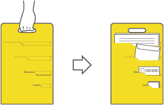 模式図：STENAX＜WALLPOCKET＞利用イメージ